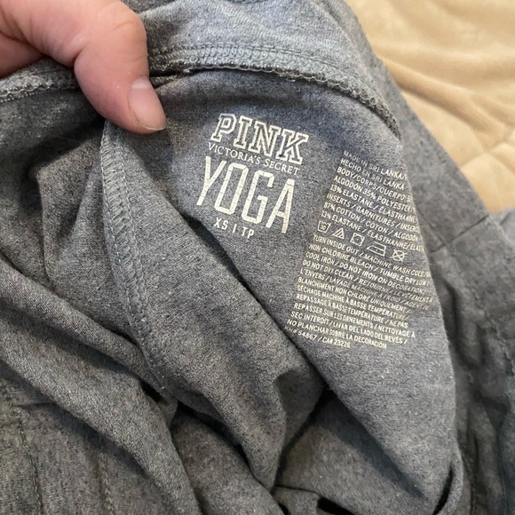 Victorias Secret Pink Campus Cotton Drawstring Leggings size XS - Picture 7 of 7